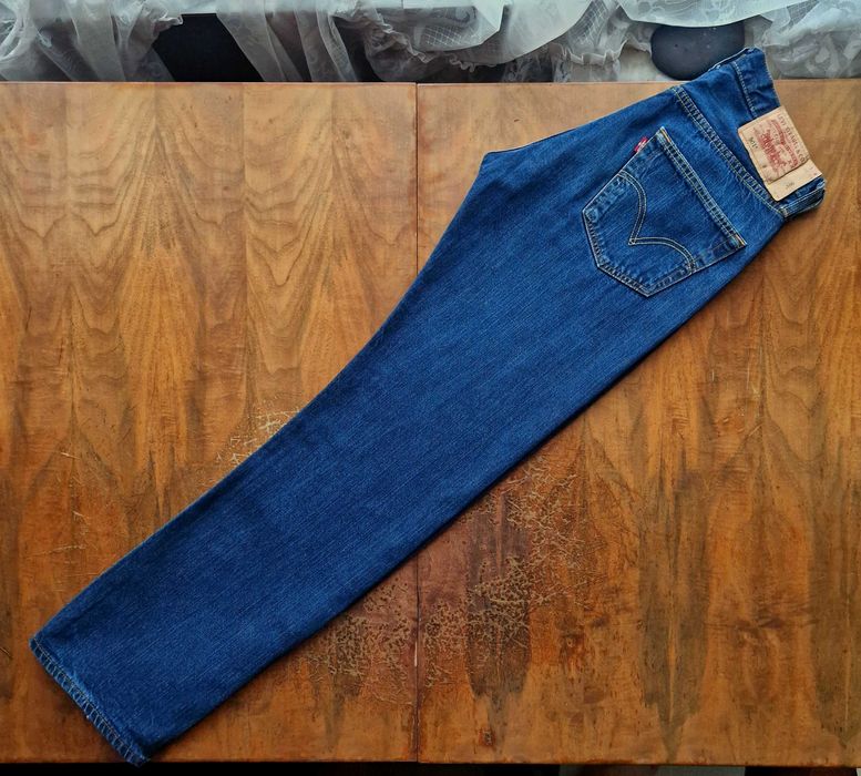 Джинсы (Levis 501) размер W32-L34 (Индиго)