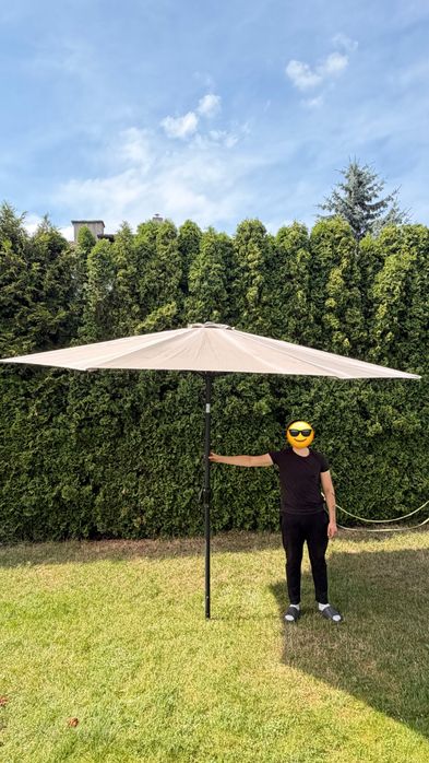 Parasol ogrodowy tarasowy bez obciaznika