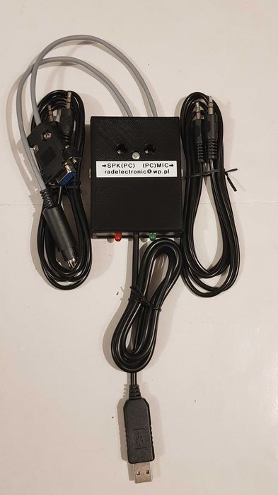 Interfejs do emisji cyfrowych z CAT (RS-232) do Yaesu FT i FTdx