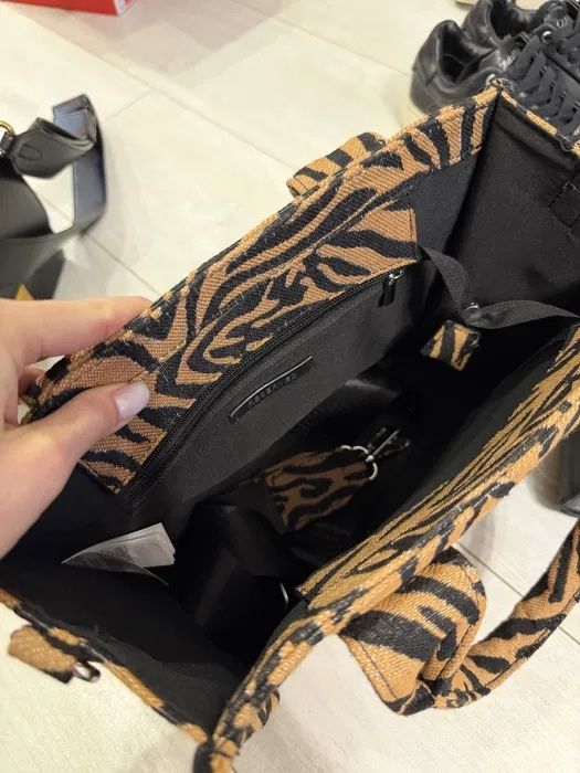 Сумка зебра тканинна , Reserved