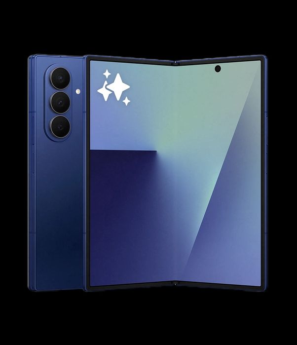 Samsung Z Fold 7 Azul 12gbs + 256gbs Com Caixa e acessórios