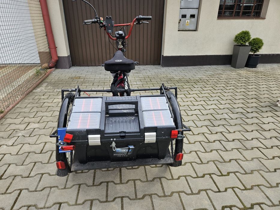 Rower elektryczny trójkołowy dla niepełnosprawnego
