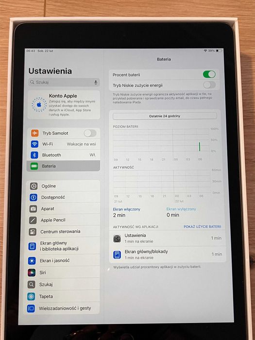 IPad 9, 64GB, SpaceGray, Model A2602