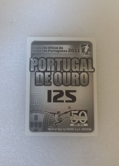 Cromo Portugal de ouro 2011 (n° 125)