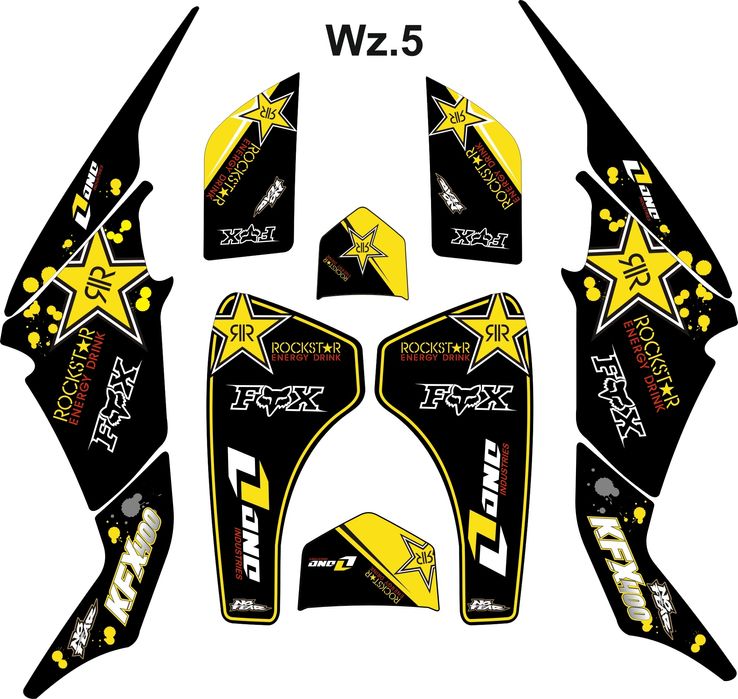 Naklejki kawasaki KFX400