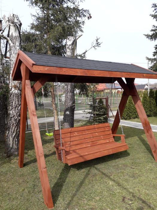 Huśtawka do ogrodu