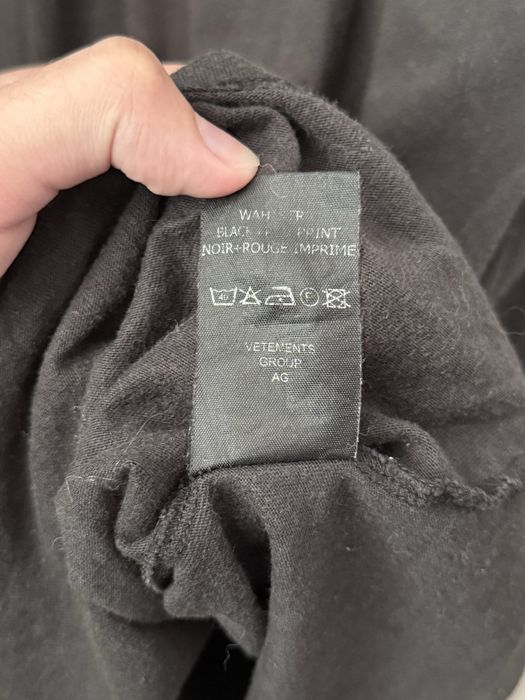 Vetements Metal Tour T-shirt Hoodie