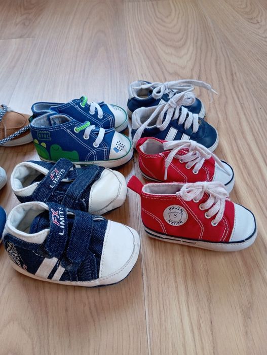 Lote de sapatinhos para bebé - 6 pares