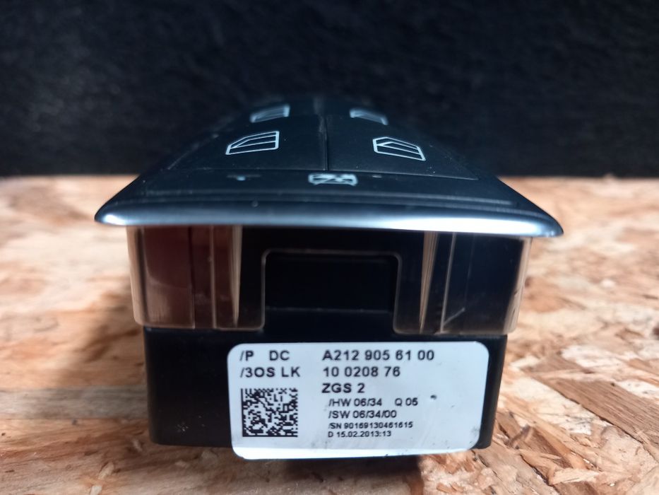 Comando botões dos vidros Mercedes Classe E W212