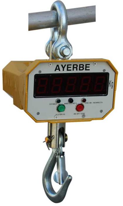Balança para grua de várias capacidade, 1 a 10 TON. AP28