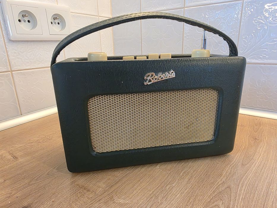 Retro radio ROBERTS r250 ciemno zielone boho