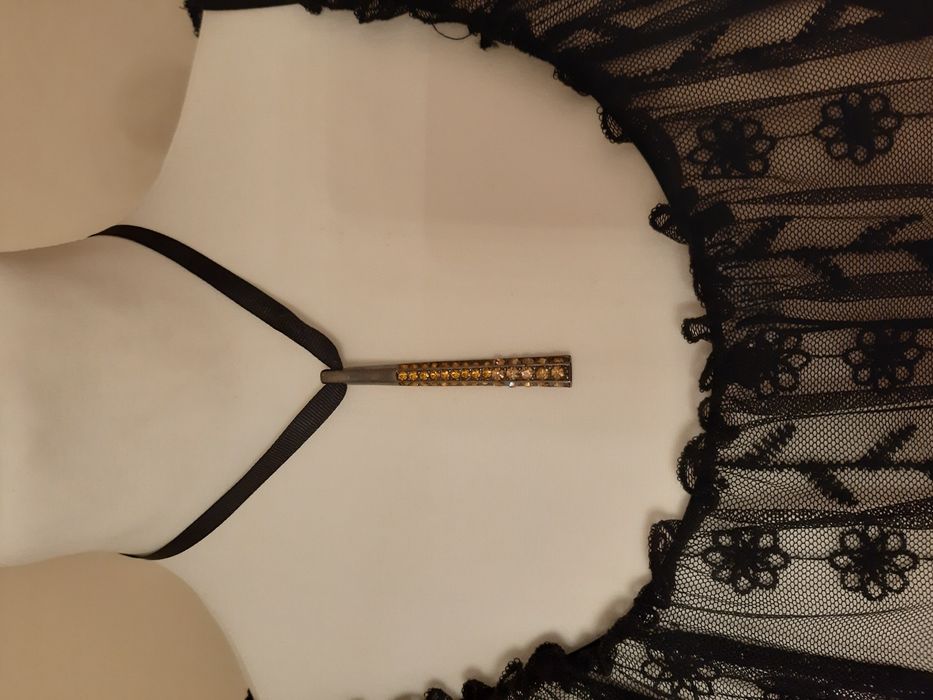Zawieszka stara dł 7 cm prl boho vintage