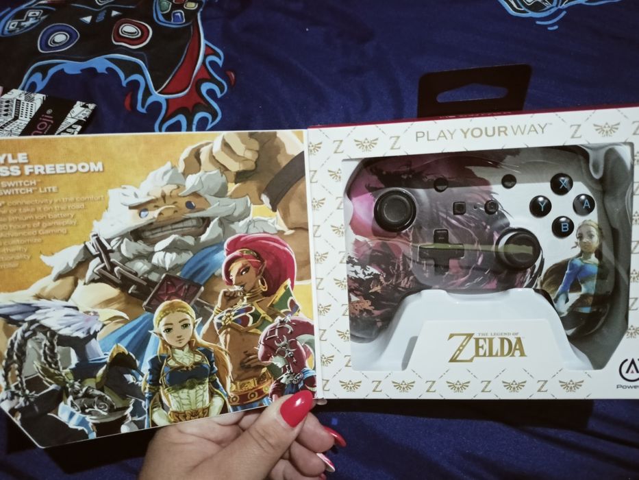 Konsola Nintendo Switch Bendy Zelda etui pad dodatki