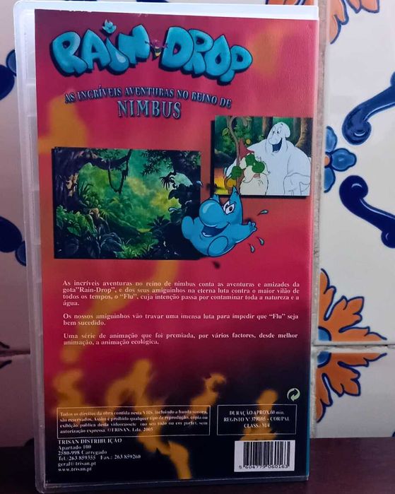 VHS – Gotinha e a Aventura da Água (2001, Versão Portuguesa)