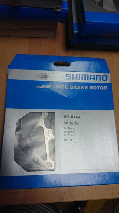Shimano Deore tarcza hamulcowa SM-RT64 180mm NOWA