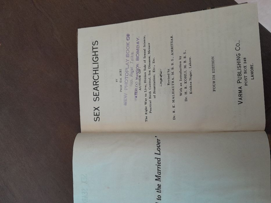 Sex searchlights by Prof.Em.Airi