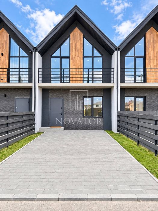 Продам таунхаус в місті Ірпінь, вулиця Ранкова | від 85 м² | 3 кімнати | Стиль Сканді | Здача літо 2027