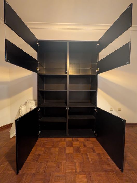 BESTÃ Ikea móvel preto