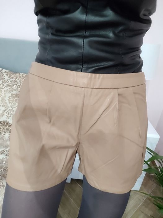 Spodnice spodenki bluzki z ekologicznej skóry XS s m