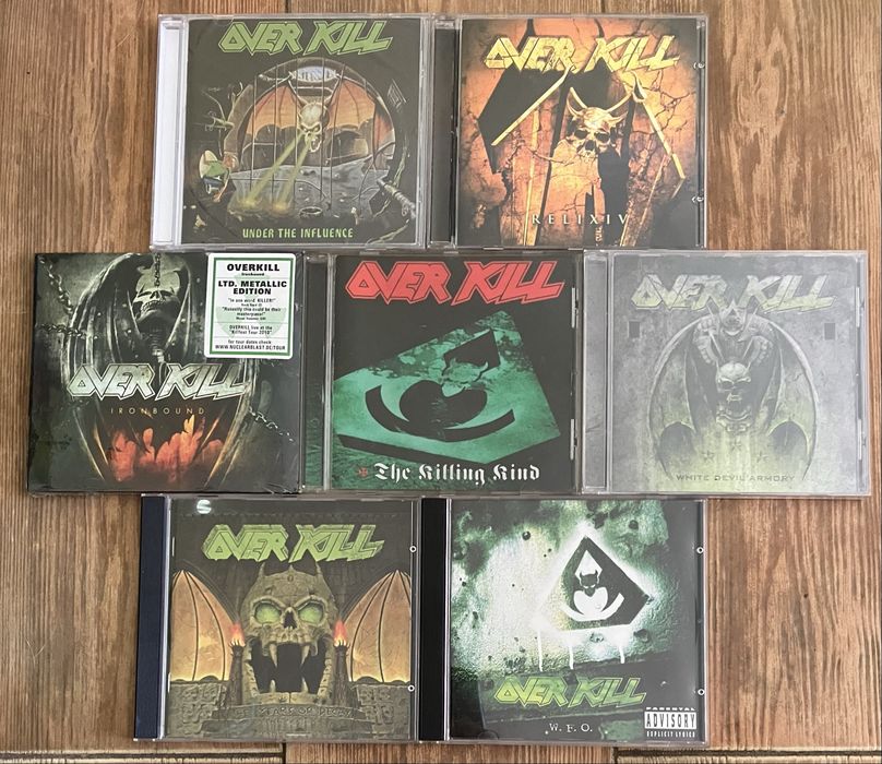 Overkill - Under the Influence, Years of Decay, W.F.O., Ironbound…