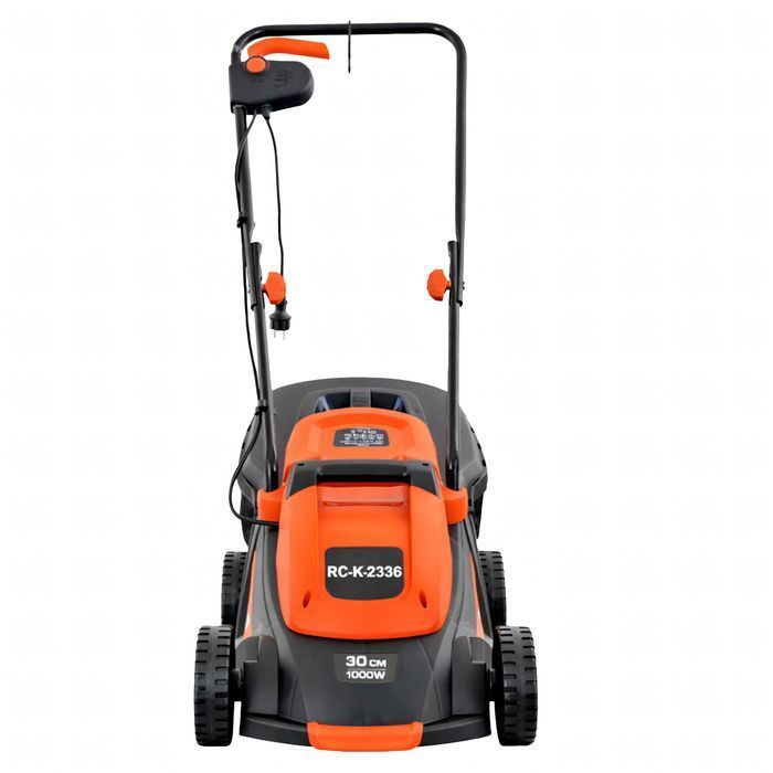 Kosiarka Elektryczna 1000W 30cm Z Koszem 35L Do Trawy Ogrodowa