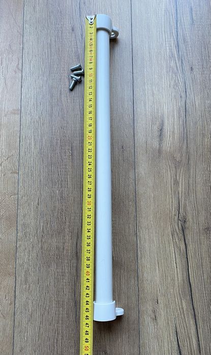 Drążek do szafy IKEA, biały