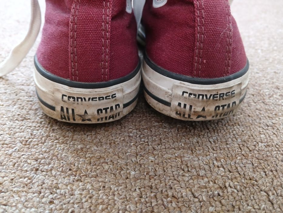 Кеди Converse орігінальні бордові