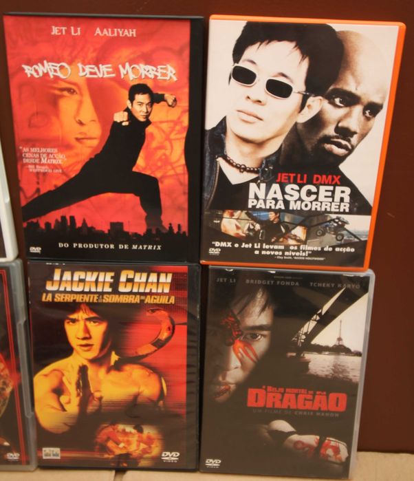 filmes DVD´S de ACÇÃO artes marciais
