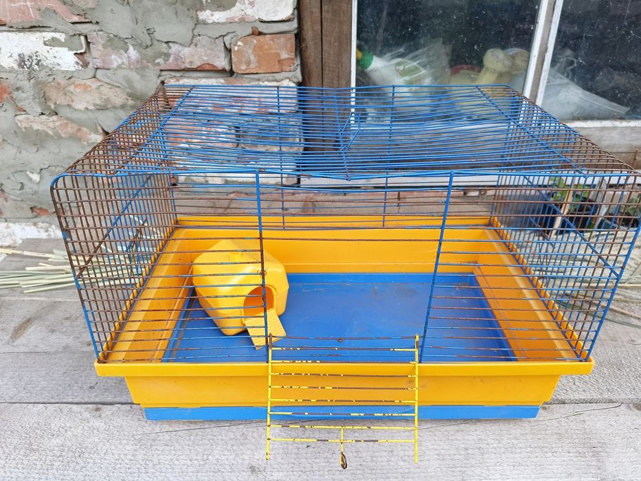 Клітка для хом'яка з аксесуарами