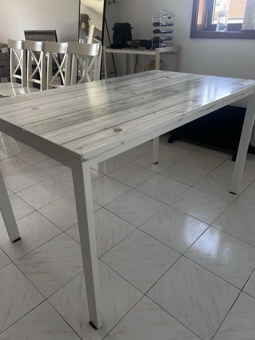 Conjunto 4 cadeiras + mesa IKEA
