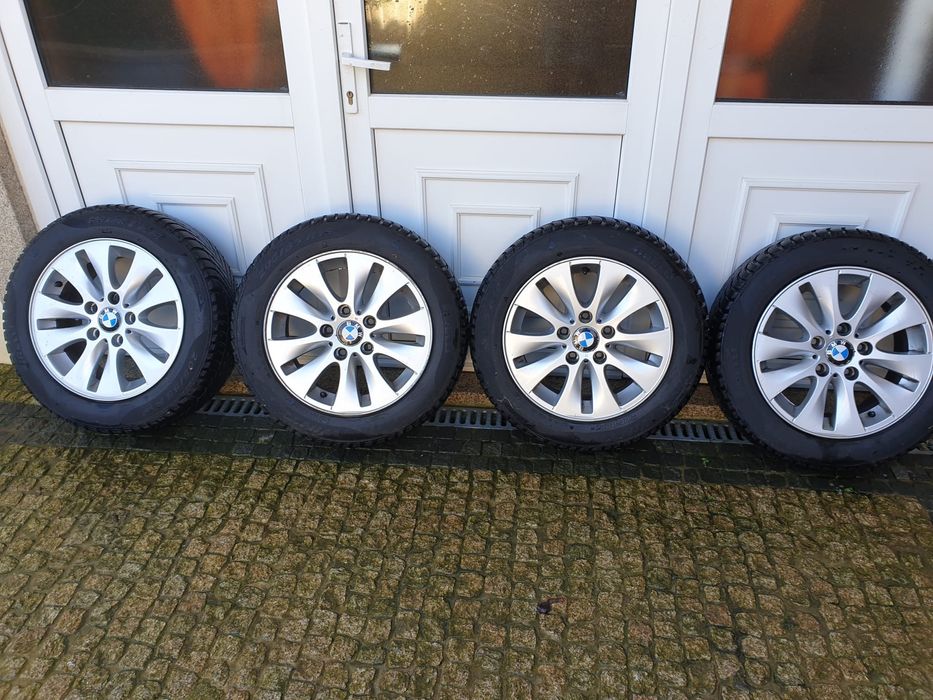 Jantes 16 bmw com pneus de inverno