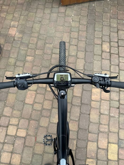 Flyer e-MTB / e-rower górski Bosch Performance Line CX • 783 km • stan bdb • M 46cm + 2 baterie