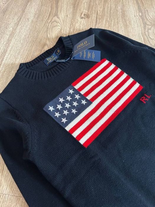 Свитера Polo Ralph Lauren USA В цветах Белые Синие В размерах