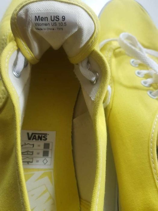 Tenisówki żółte Vans