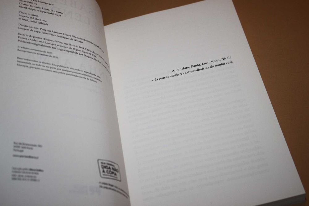 ' Mulheres da Minha Alma// Isabel Allende