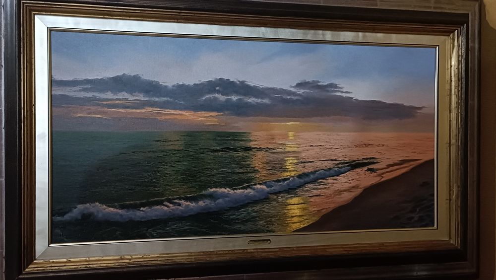 Pintura  em tela, original Navarro Montllor