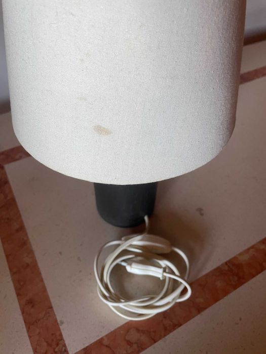 Candeeiro pintado à mão