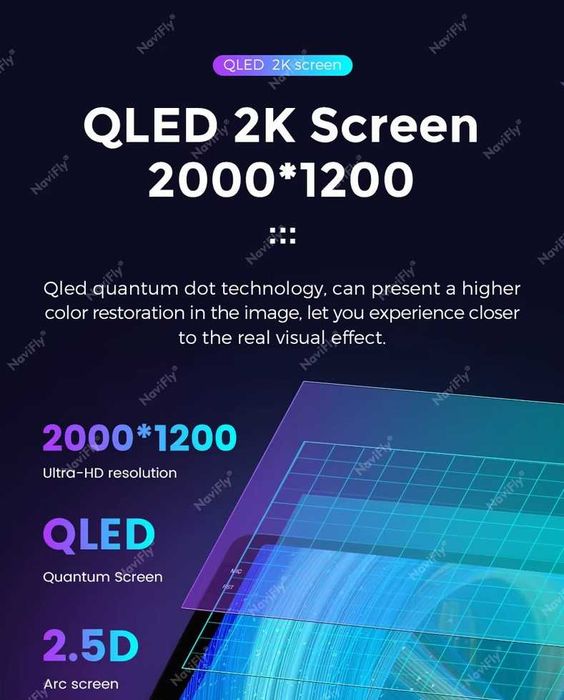 Mekede/NaviFly NF-6 2K 10" 8/128GB 360 Android 14 VW Passat B6/B7/CC