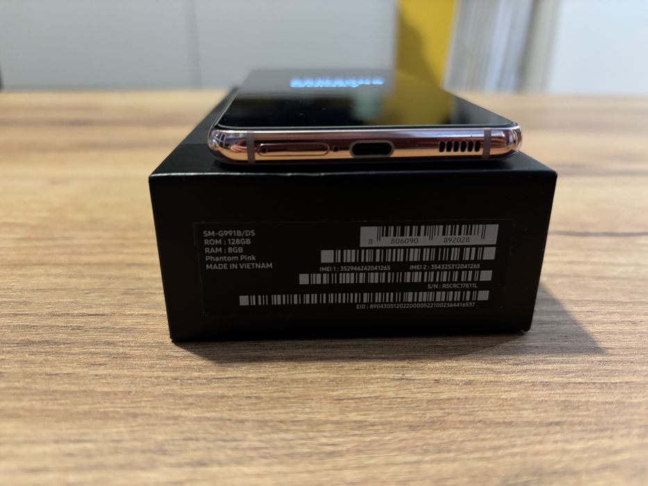 Samsung Galaxy S21 5G pudrowy róż