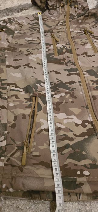 Kurtka softshell wojskowa multicam