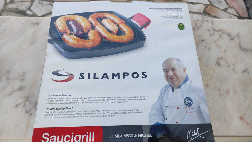 Grelhador Silampos Saucigrill - NOVO