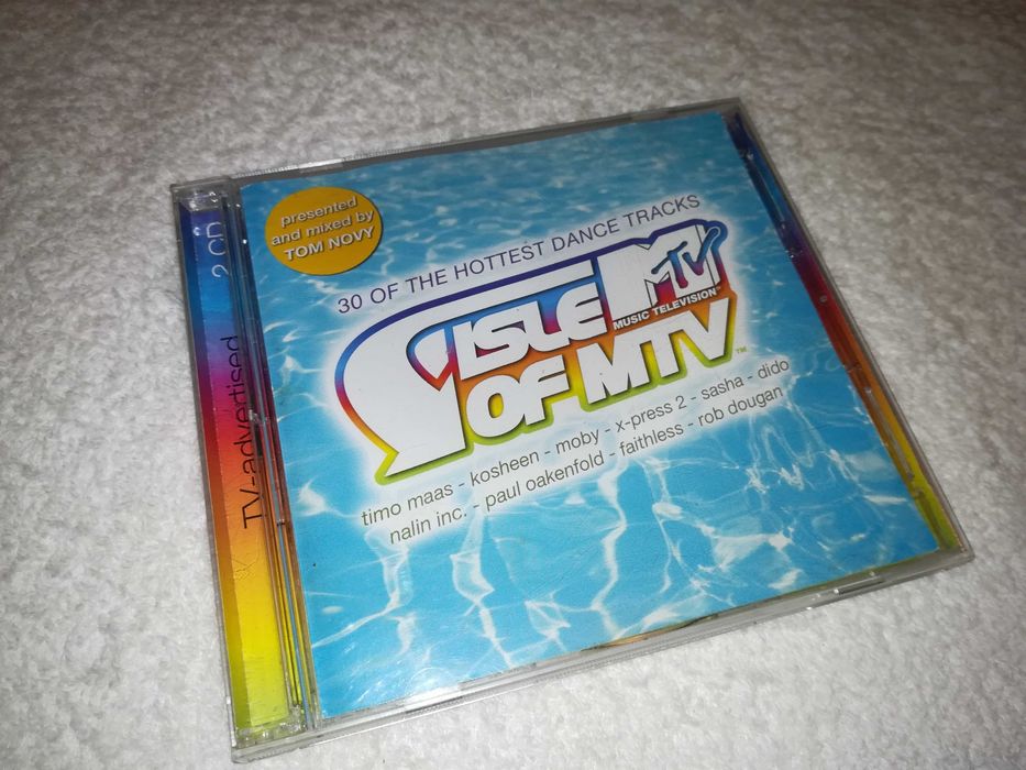 isle of mtv - mixed by tom novy (música discoteca) 2 cds