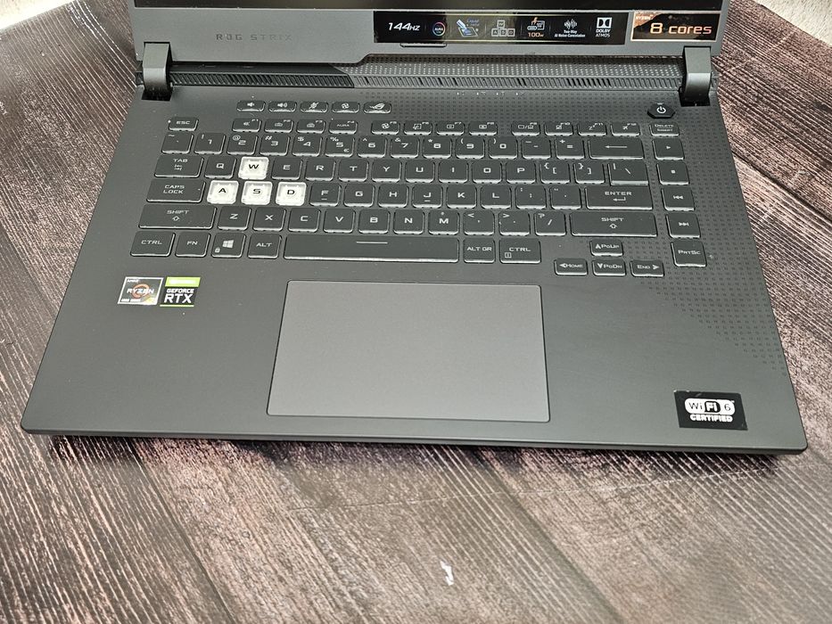 Ігровий ноутбук ASUS ROG Strix G15 G513IM (Ryzen 7 4800H/16Gb/RTX 3060/SSD 512Gb/IPS 144Hz) з гарантією