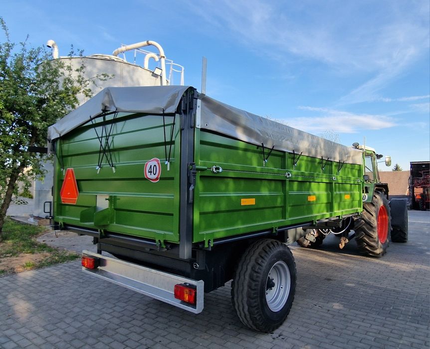 Przyczepa Krone 7.8T 3 stronny wywrot