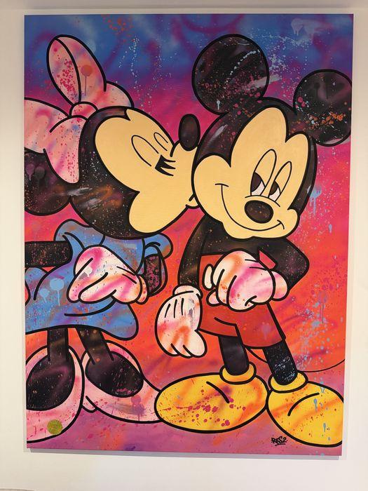 Quadro Minnie e Mickey
