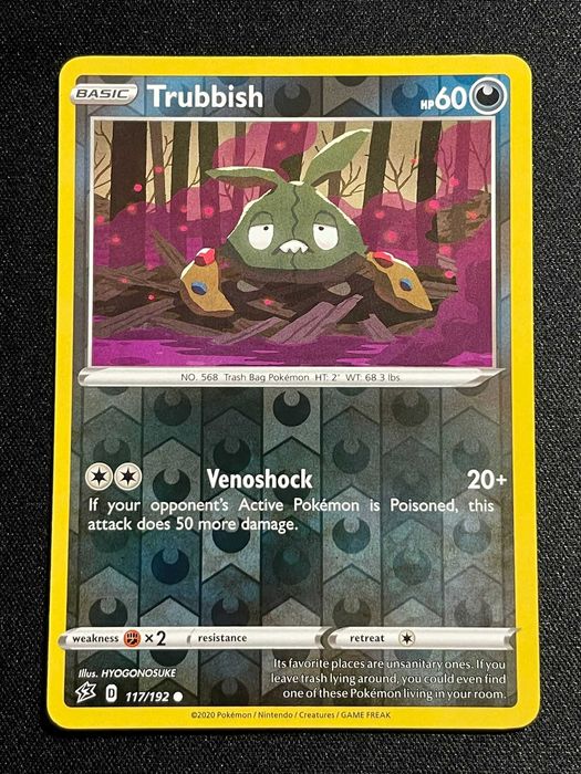Carta Pokémon Trubbish 117/192 Rebel Clash