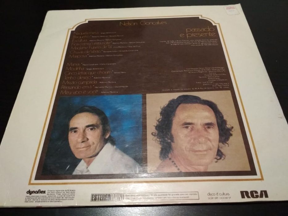 Discos vinil André Luiz e Nélson Gonçalves