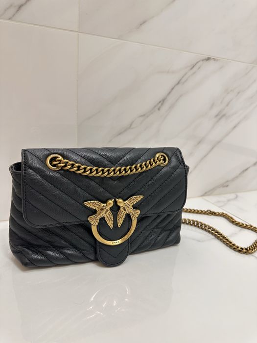 Czarna torebka pinko mini love bag one