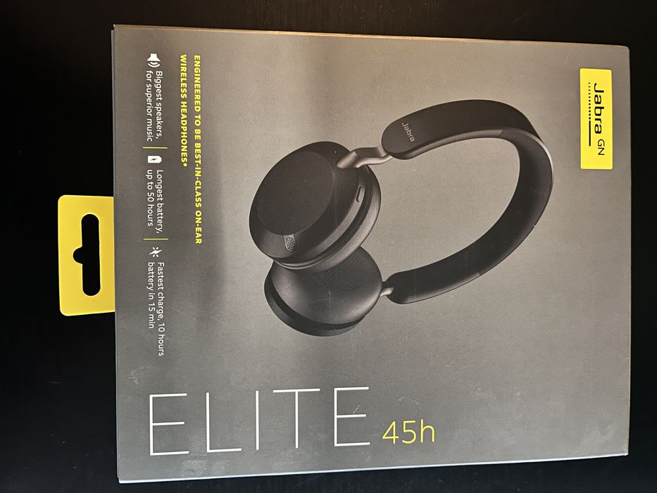Sluchawki JABRA  elite 45h czarne