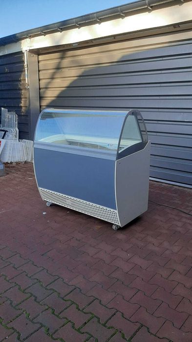 Kuweciarka lodów ISA CLEVER 7 LED konserwator witryna DOSTAWA na lody